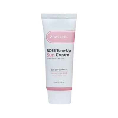 3W Clinic Rose Tone Up Sun Cream SPF50+ PA+++